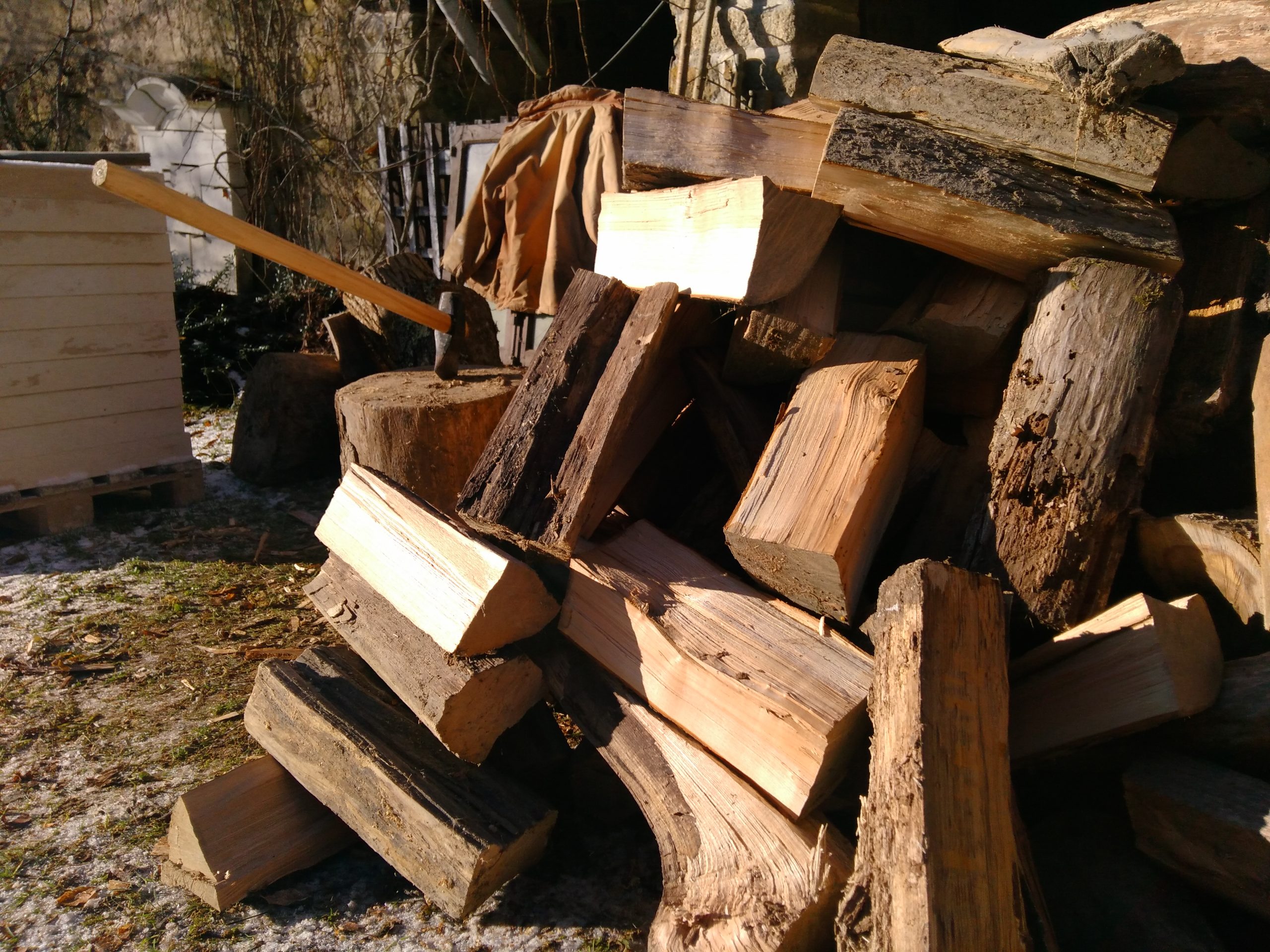se chauffer au bois