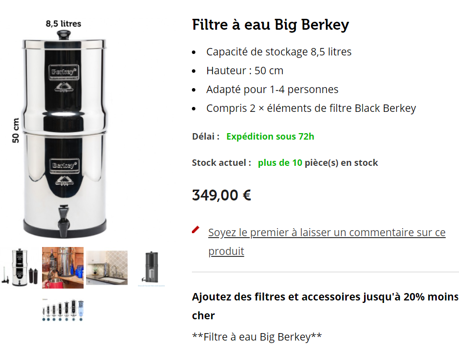purifier son eau