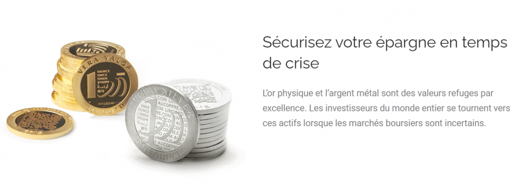 Or et argent métal