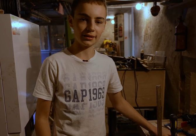 artisan à 15 ans