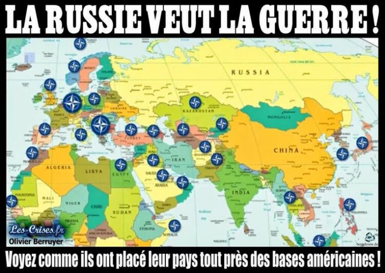 les klebs mondialistes contre la Russie
